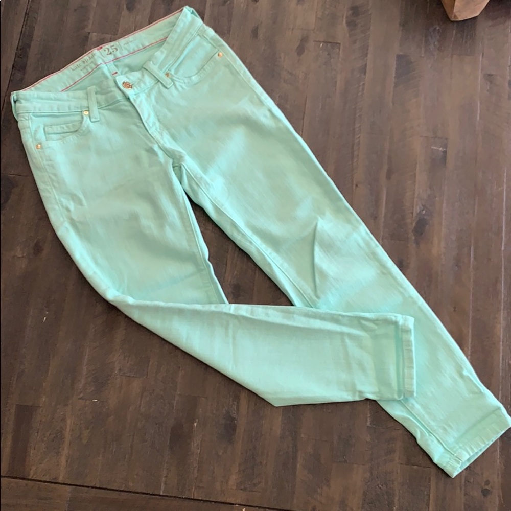 Kate Spade ♠️ Broome Street Mint Capris